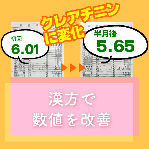 漢方で数値を改善